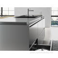 unfinished cabinets Minimalism Modular Stainless Steel Island Kitchen Cabinets Factory